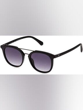 Guess Black Sunglasses with Purple Gradient Lenses